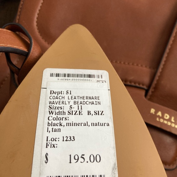 Coach leather high heels 7.5 - Picture 14 of 15